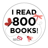 800 Books Badge