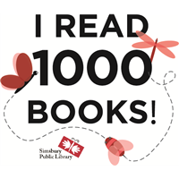 1000 Books Badge